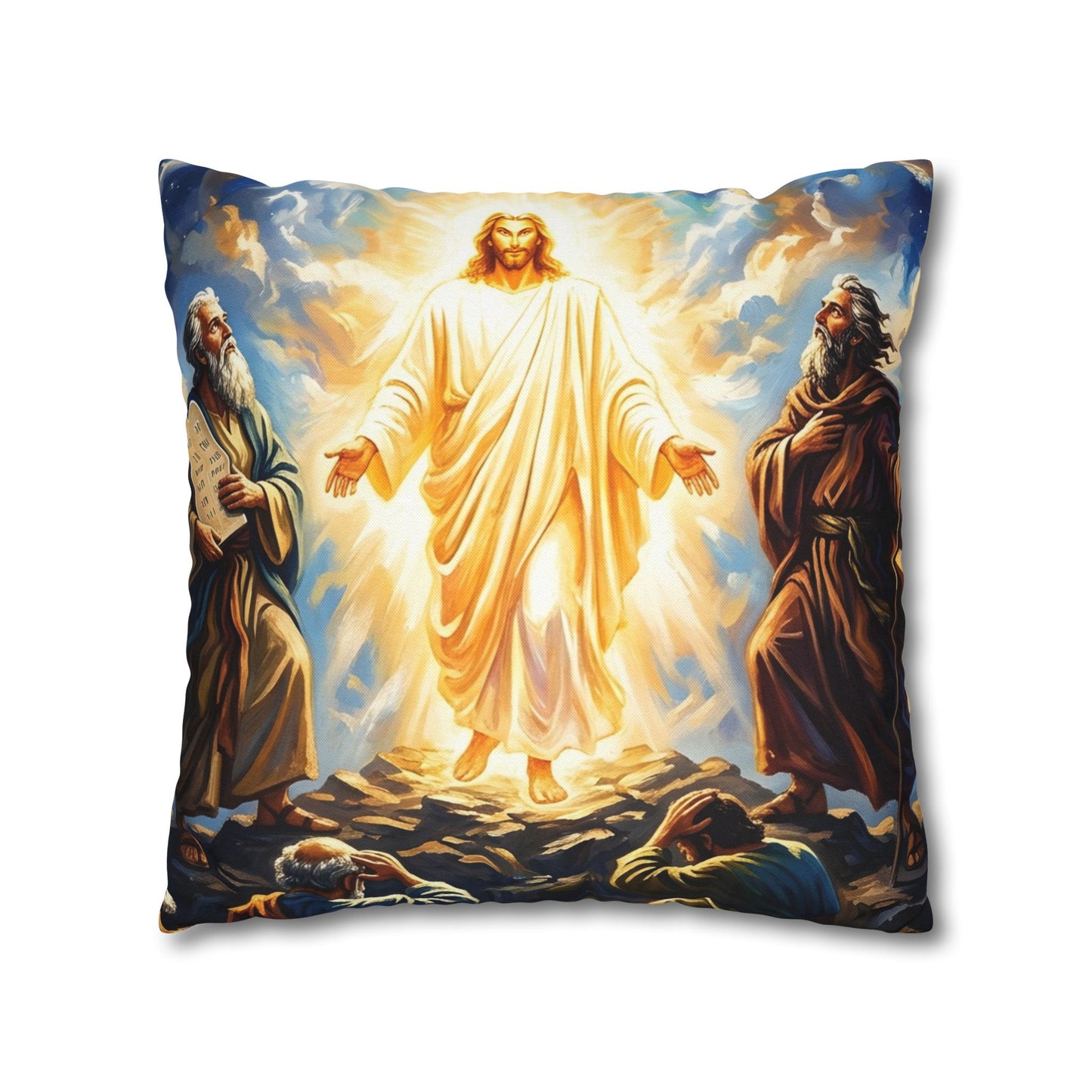 “Glorious Light - The Transfiguration of Jesus” - Pillowcase