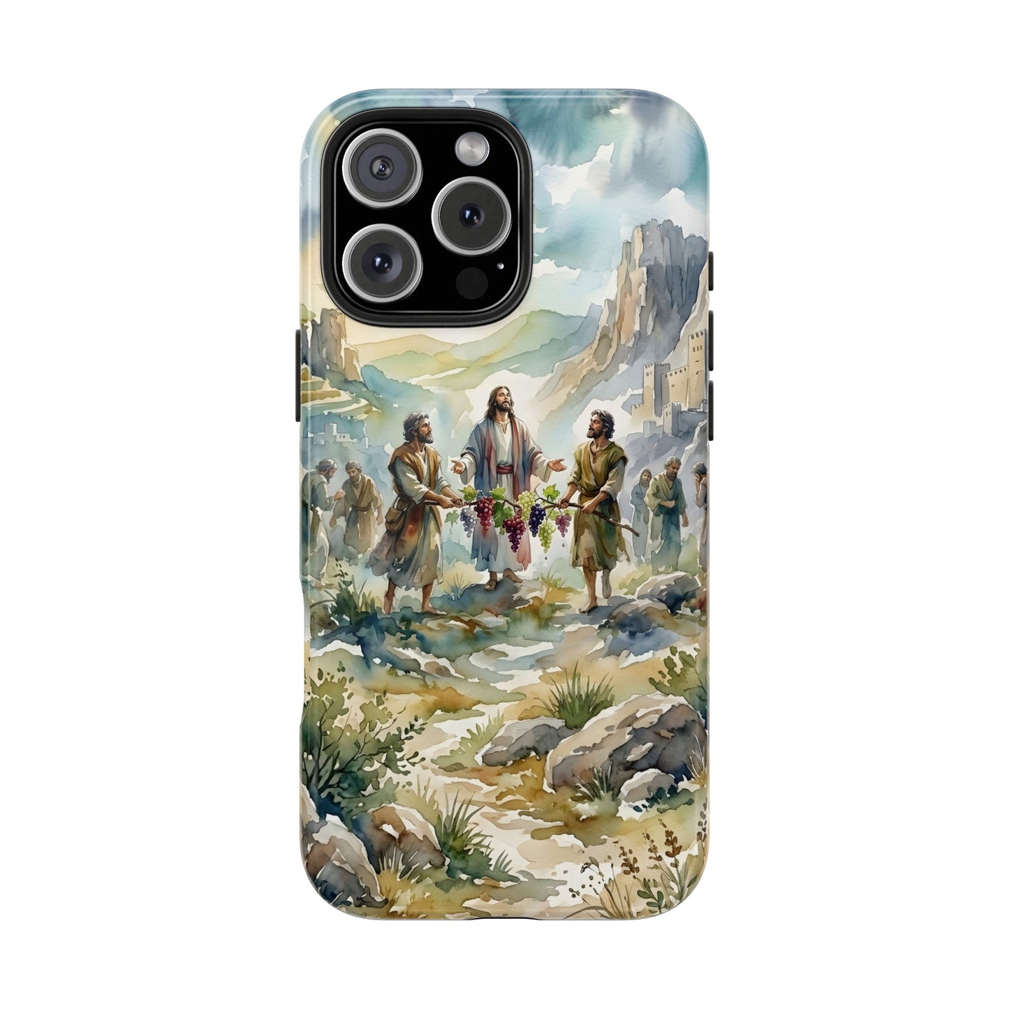 “Promised Land - The Spies Return from Canaan” - Phone Case