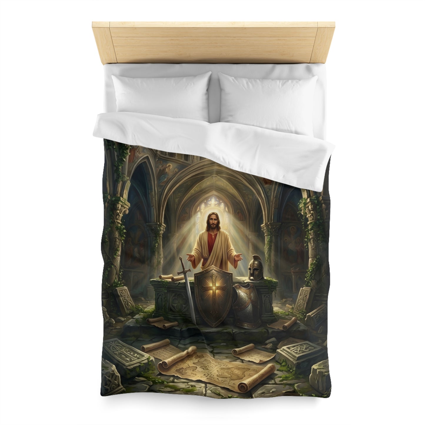 “Stand Firm - The Armor of God” - Duvet Cover