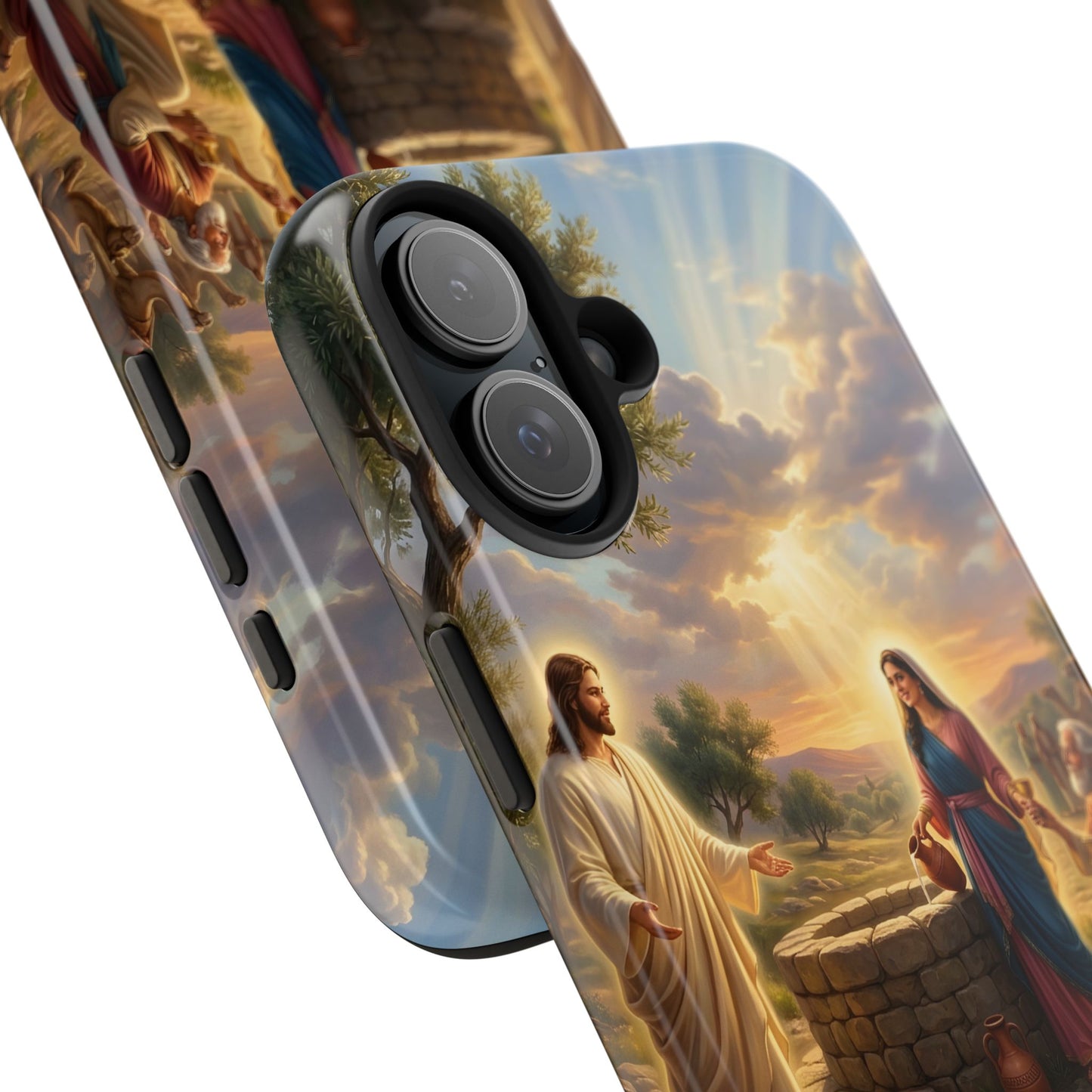“Providence Unveiled - Rebekah at the Well” - Phone Case