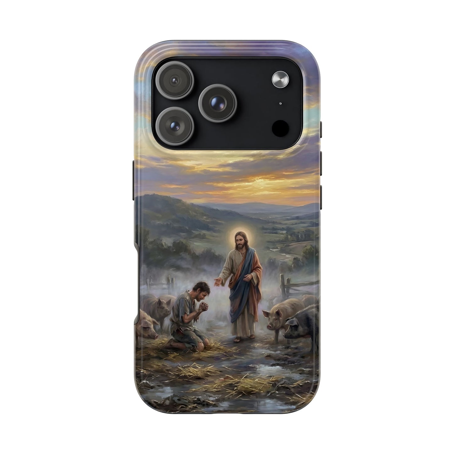 “Turning Point - The Prodigal Son's Repentance” - Phone Case