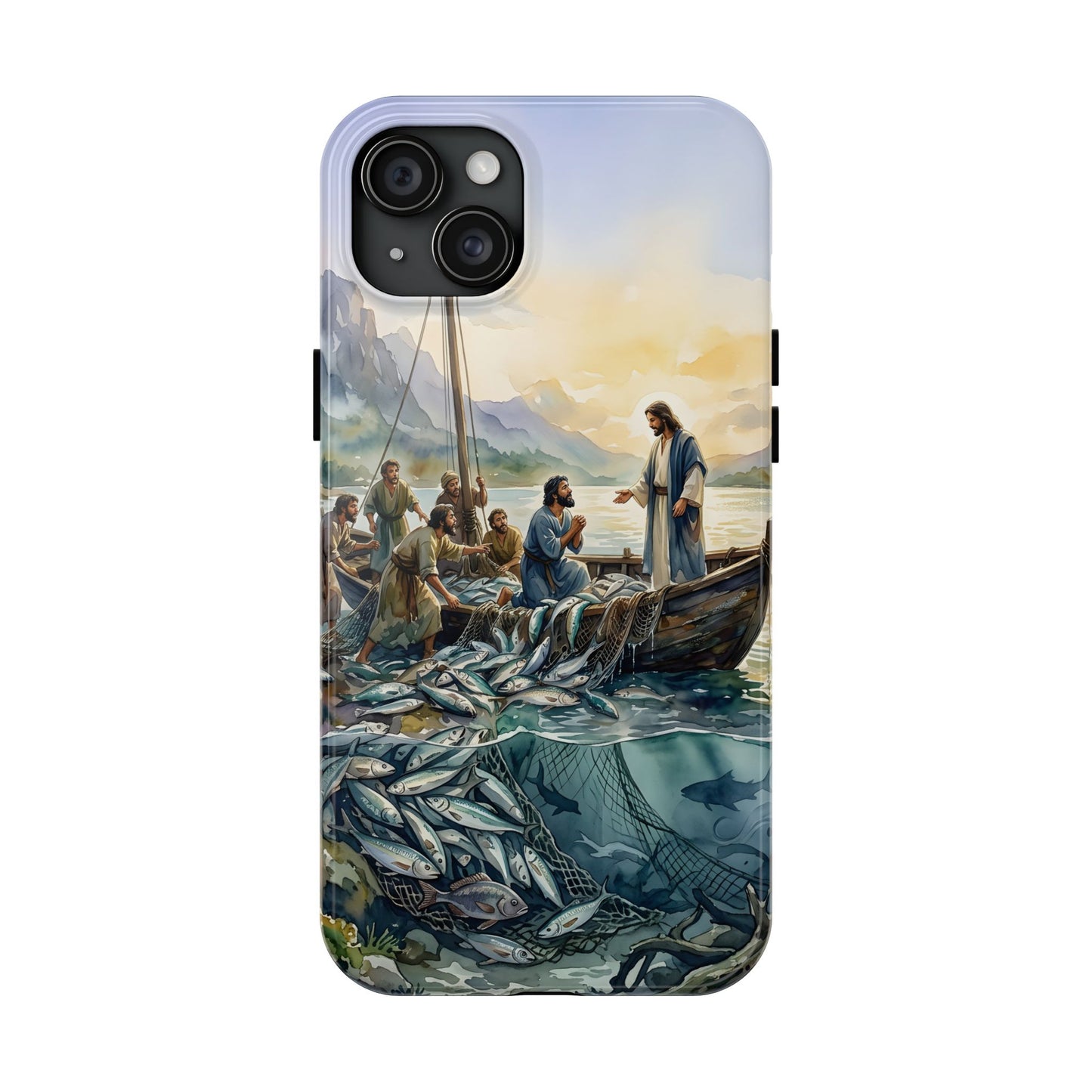“Cast Your Nets - The Miraculous Catch” - Phone Case