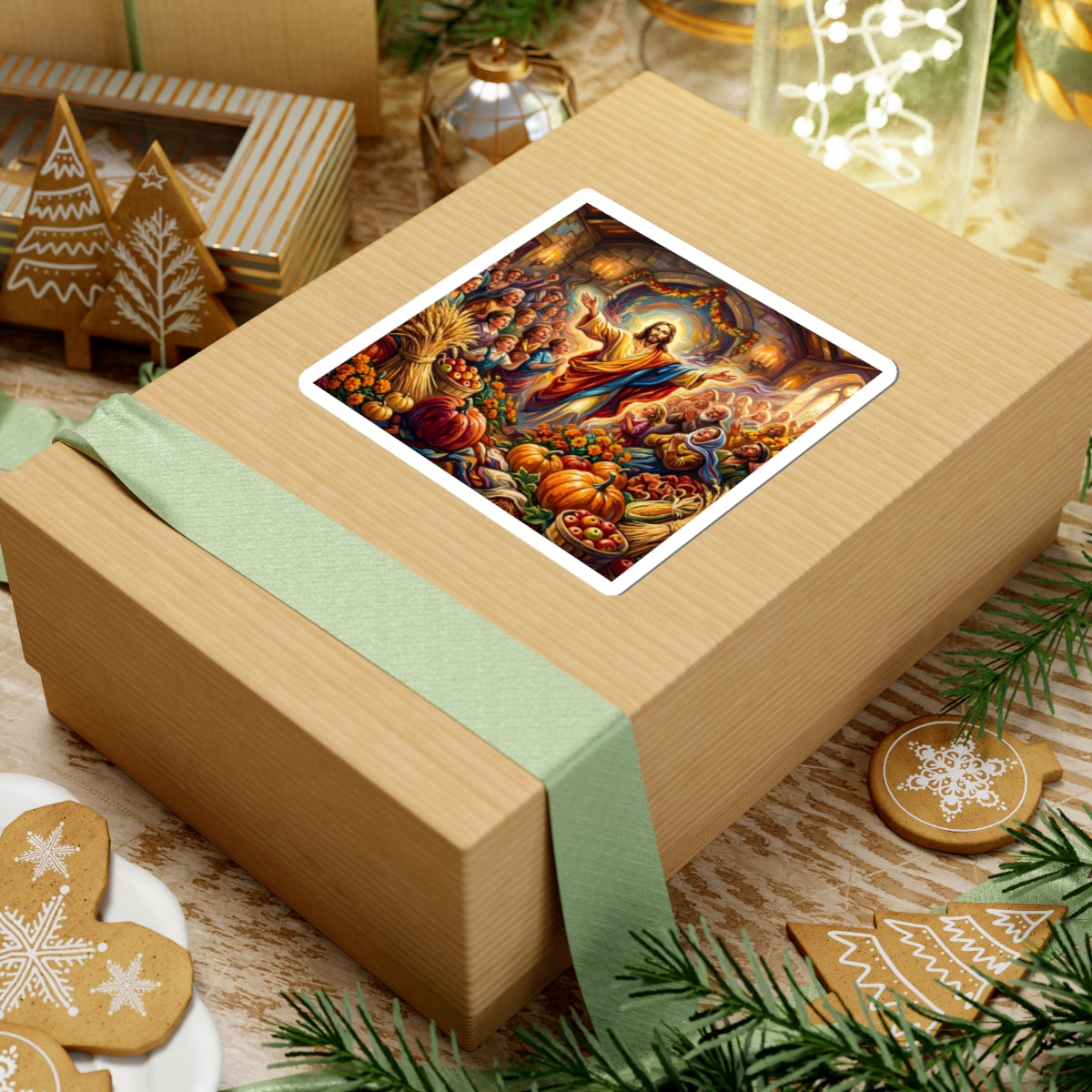 “Bountiful Blessings - A Harvest of Thanksgiving” - Sticker