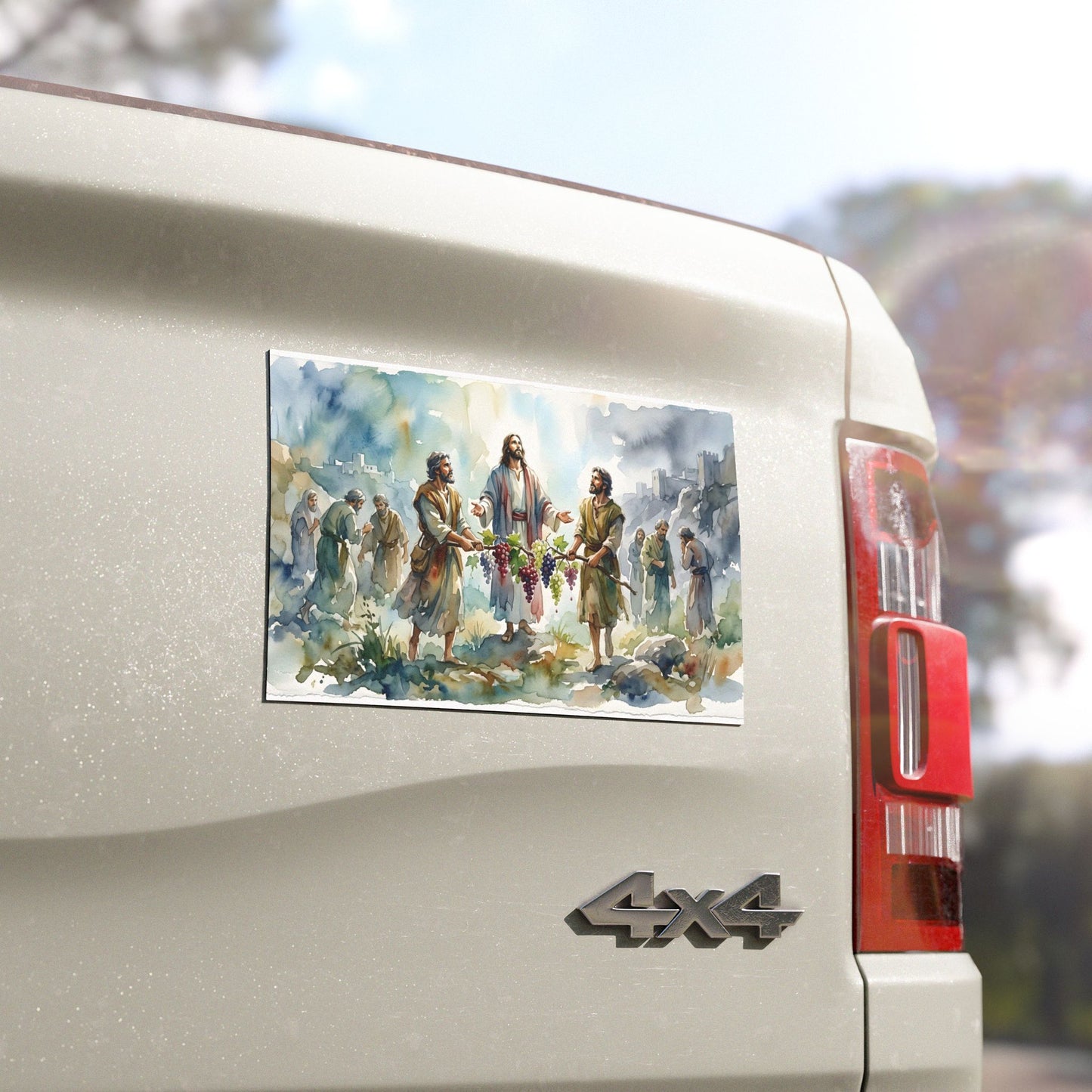 “Promised Land - The Spies Return from Canaan” - Car Magnet