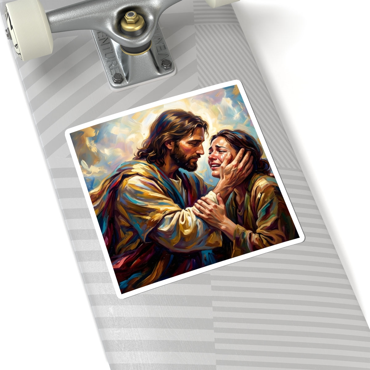“No More Tears - God's Eternal Comfort” - Sticker