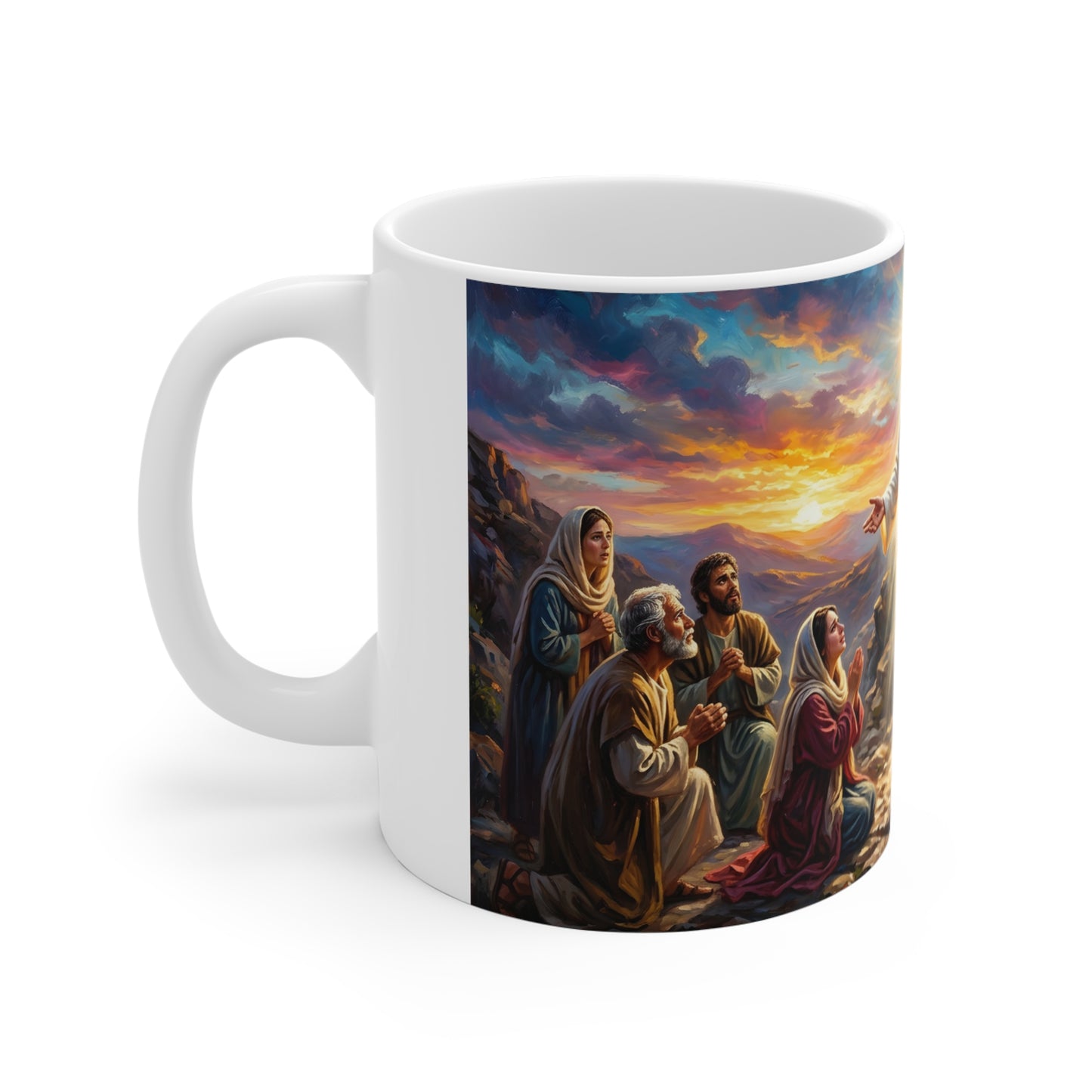 “He Is Risen - The Empty Tomb at Dawn” - Coffee Mug