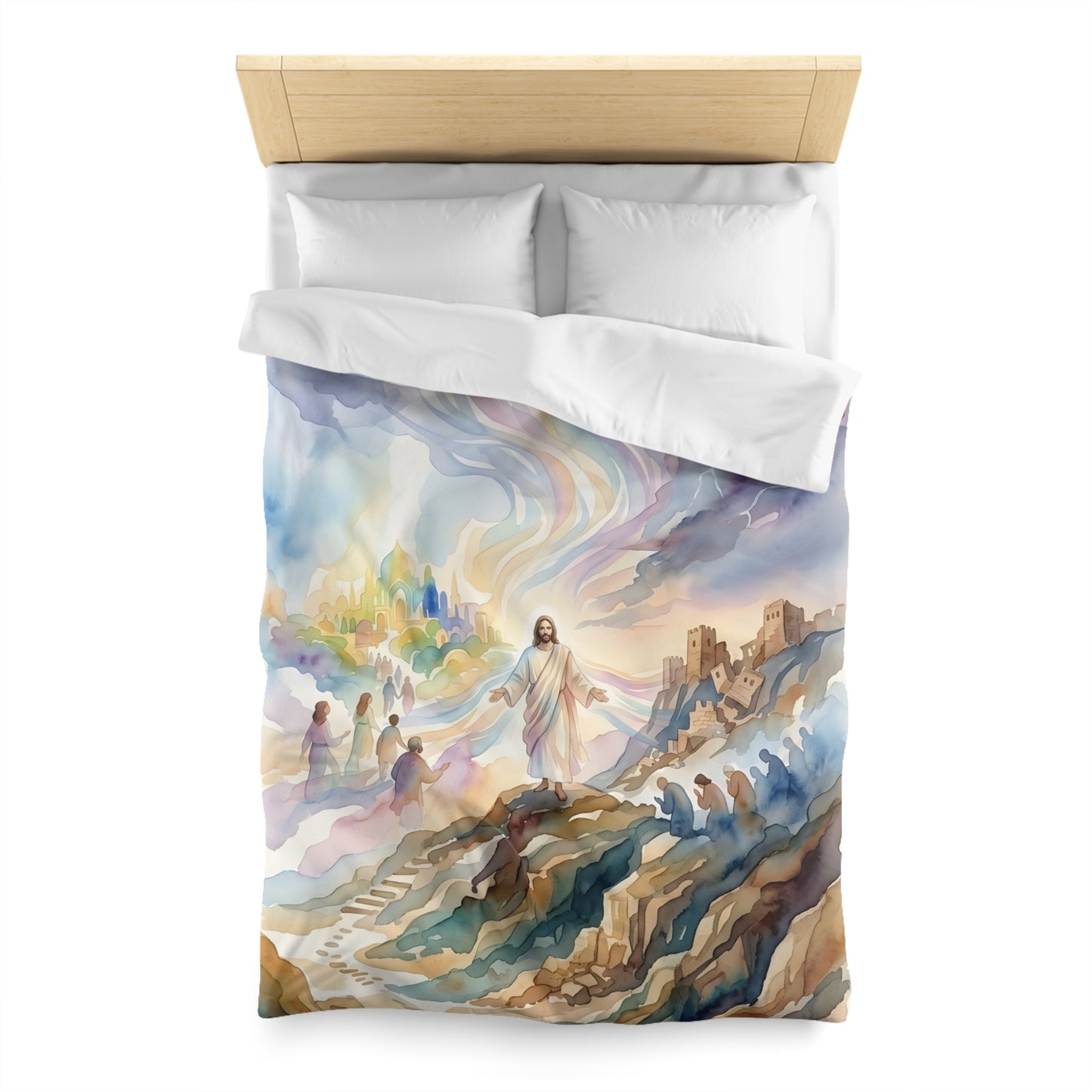“Pride's Downfall - Obadiah's Prophecy” - Duvet Cover