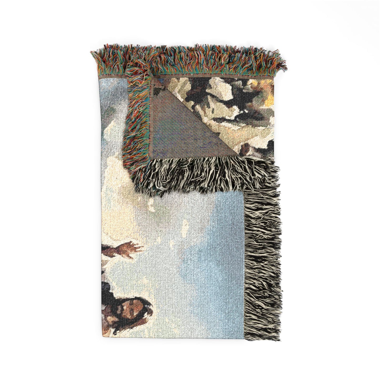 “Unchained - Jesus and the Demoniac” - Woven Blanket