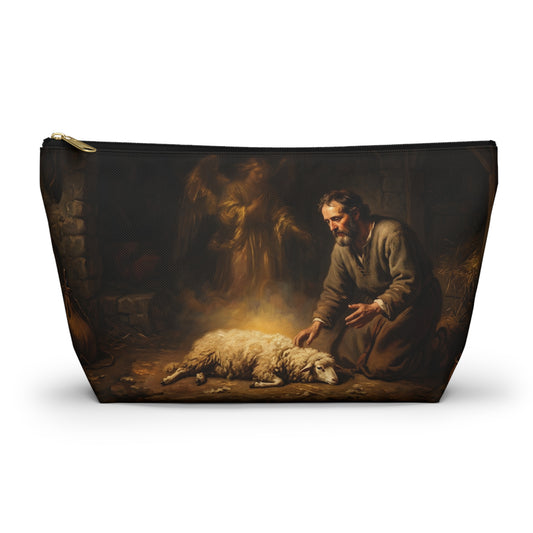 “Gideon's Fleece - Seeking Confirmation from God” - Accessory Pouch