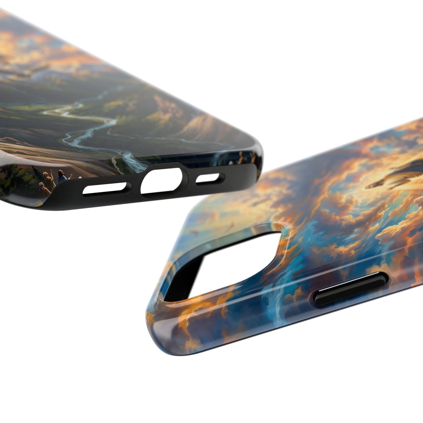 “Soaring Like Eagles - Hope in the Lord Over Mountains” - Phone Case