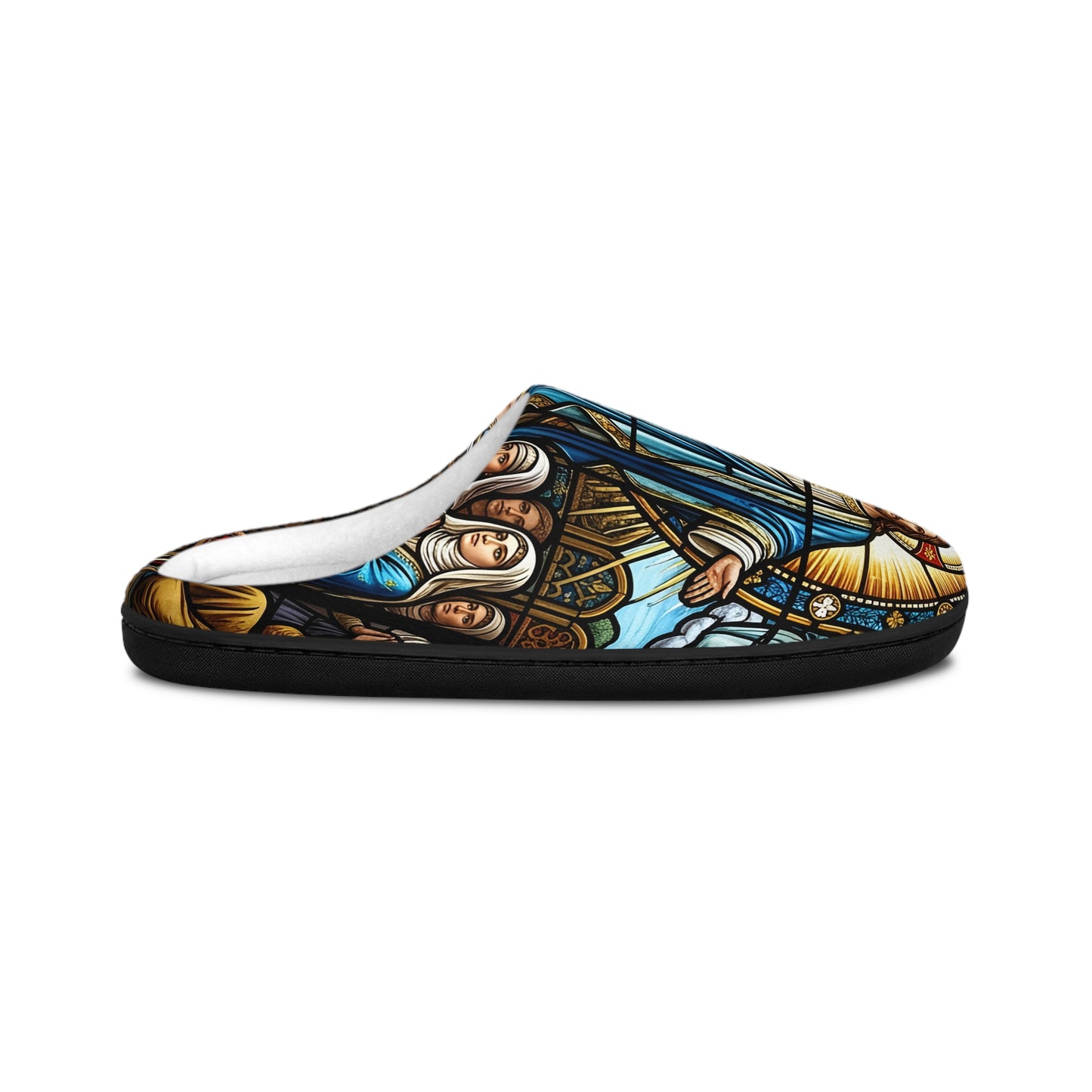 “For Such a Time As This - Esther Before King Ahasuerus” - Indoor Slippers
