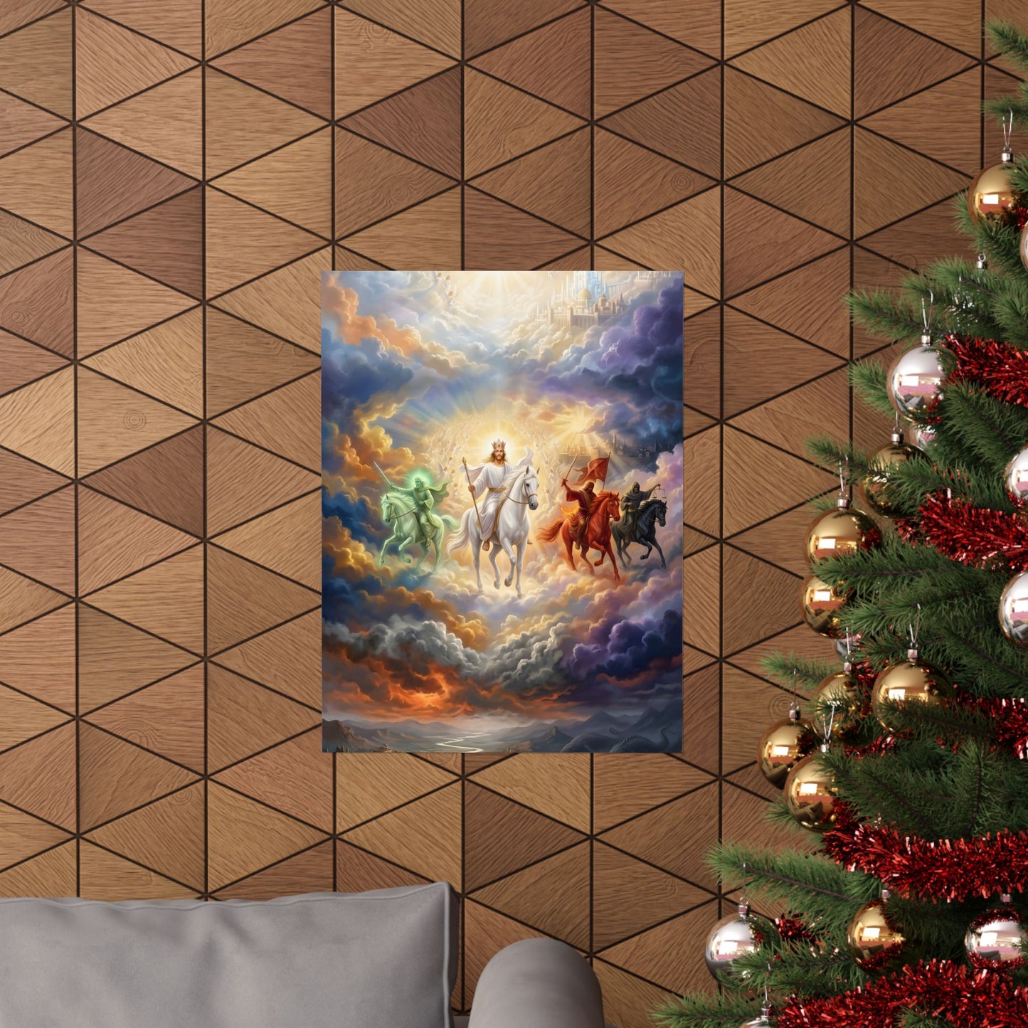 “Behold, A Pale Horse - The Four Horsemen” - Poster