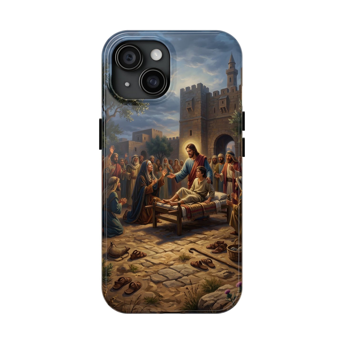 “Arise, Young Man - Resurrection at Nain” - Phone Case