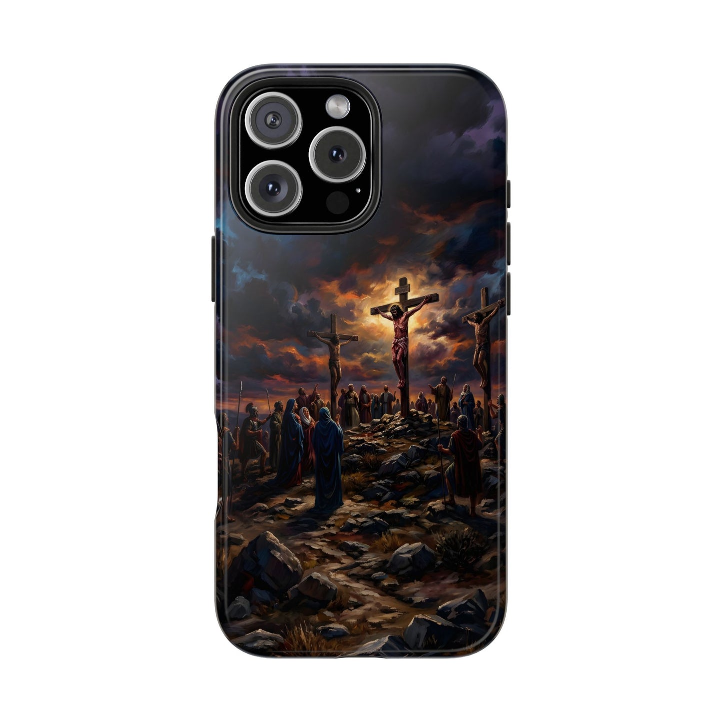 “It Is Finished - The Crucifixion at Calvary” - Phone Case