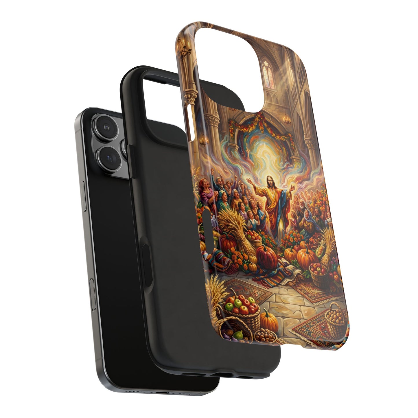 “Bountiful Blessings - A Harvest of Thanksgiving” - Phone Case