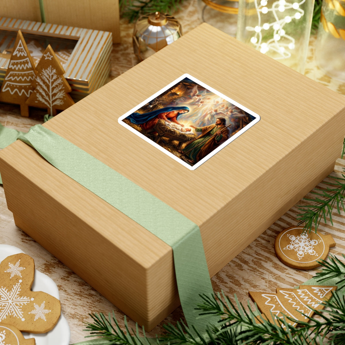 “Glory to God - The Nativity at Bethlehem” - Sticker