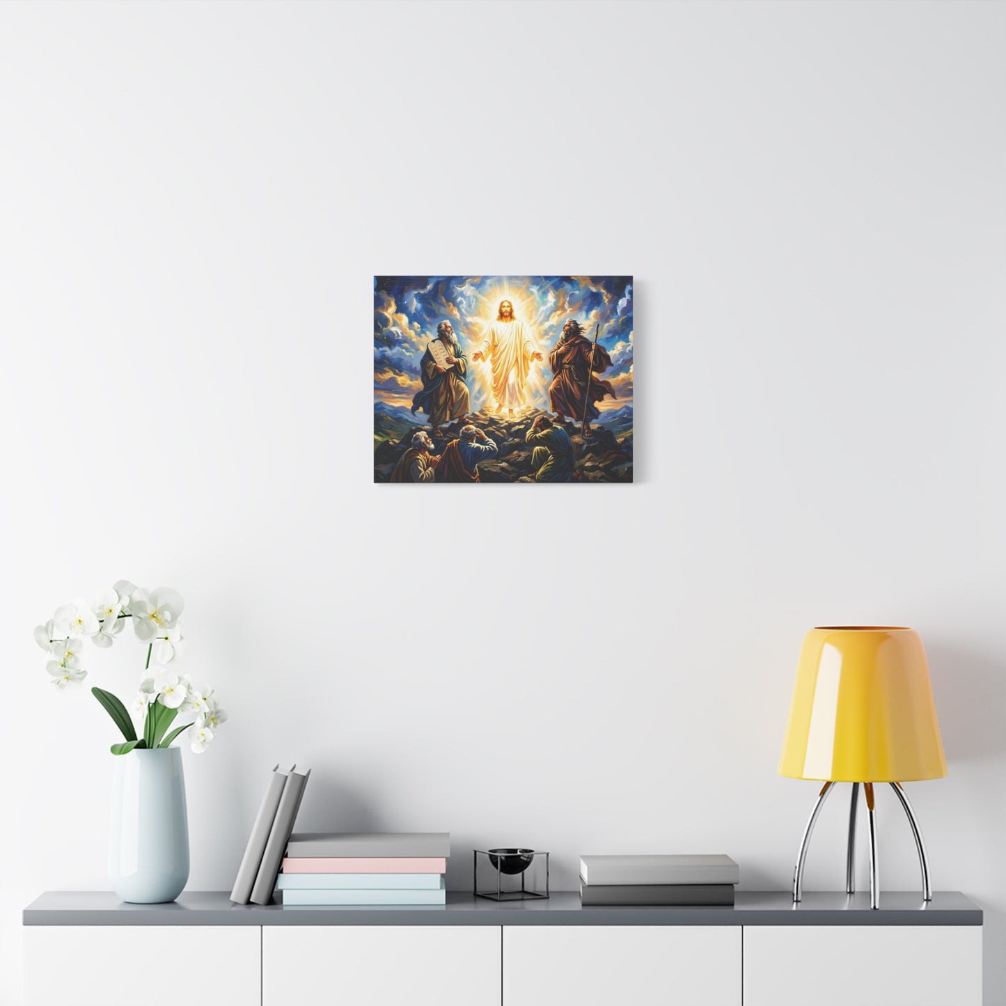 “Glorious Light - The Transfiguration of Jesus” - Canvas Art