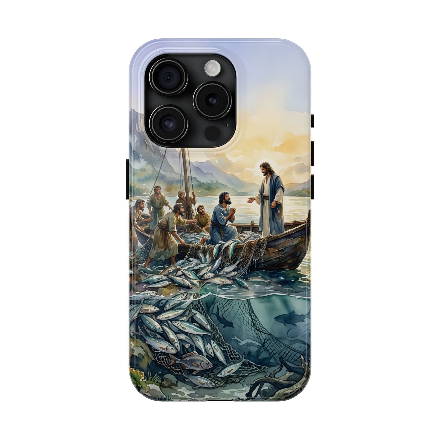 “Cast Your Nets - The Miraculous Catch” - Phone Case