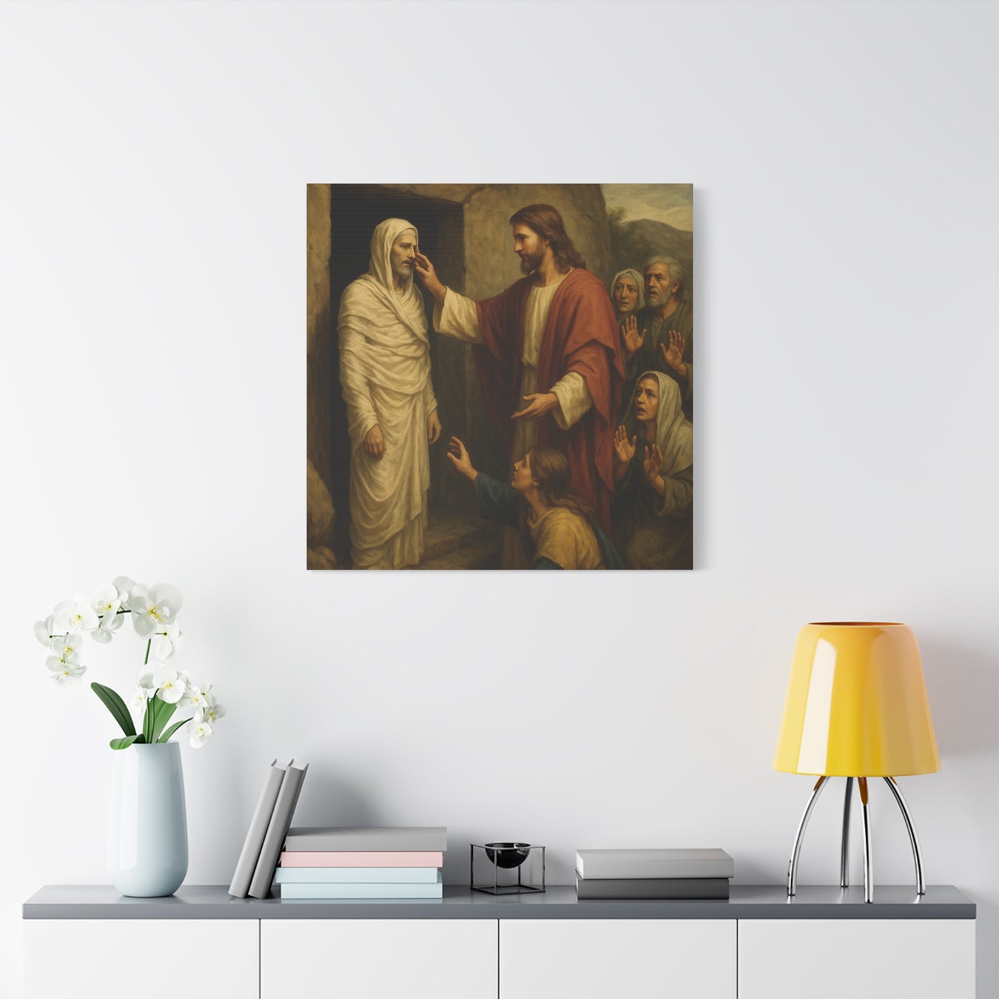 “Jesus Raises Lazarus from the Dead – John 11:1–46” - Canvas Art