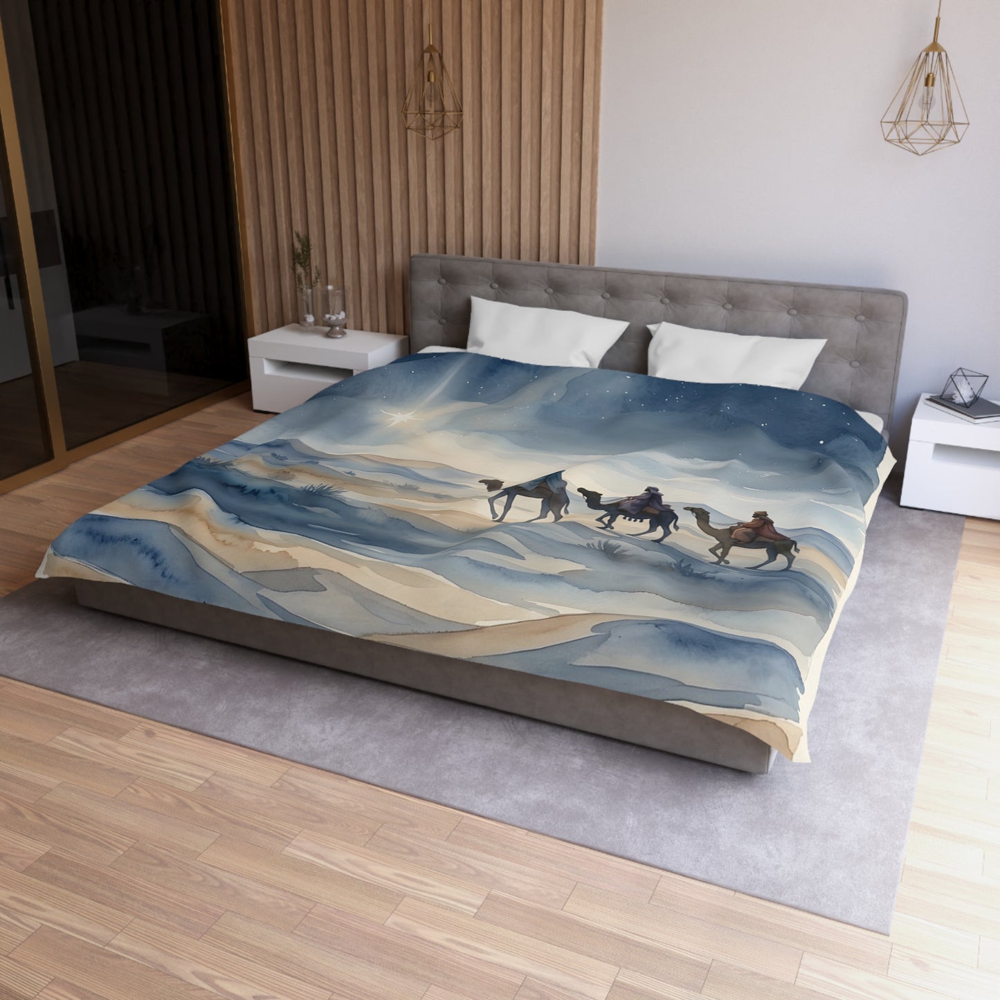 “Star of Wonder - Journey of the Magi” - Duvet Cover