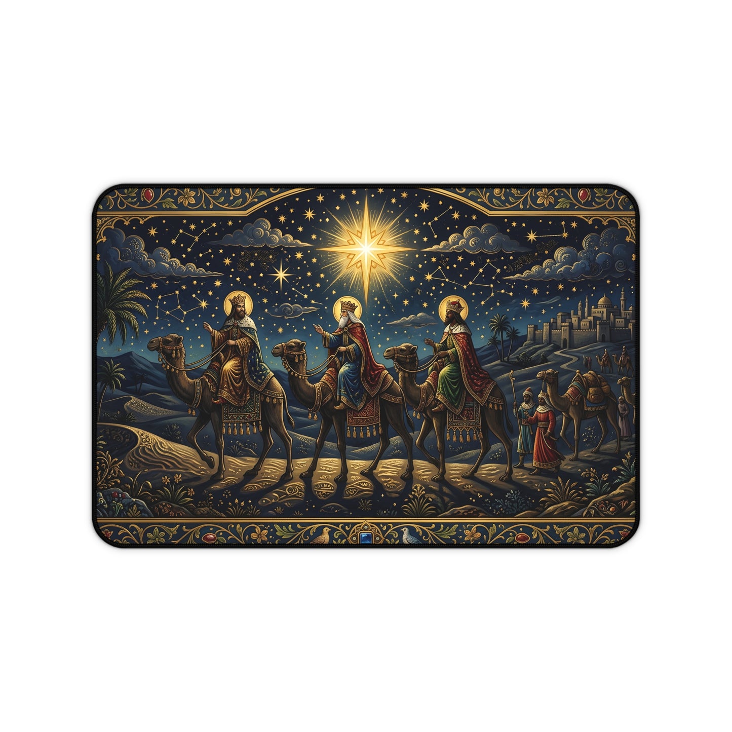 “Star of Wonder - Journey of the Magi” - Desk Mat