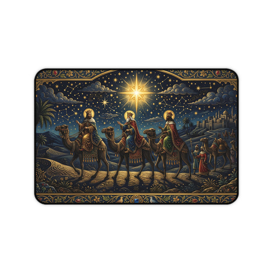 “Star of Wonder - Journey of the Magi” - Desk Mat