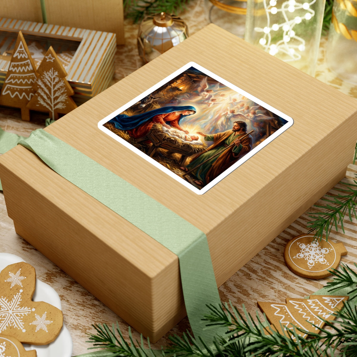 “Glory to God - The Nativity at Bethlehem” - Sticker