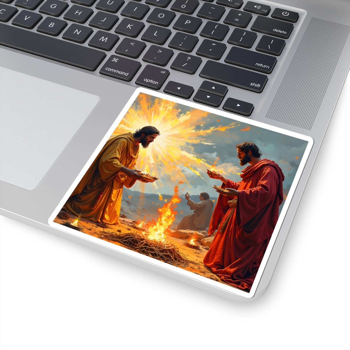 “Righteous Offering - Cain and Abel's Sacrifices” - Sticker