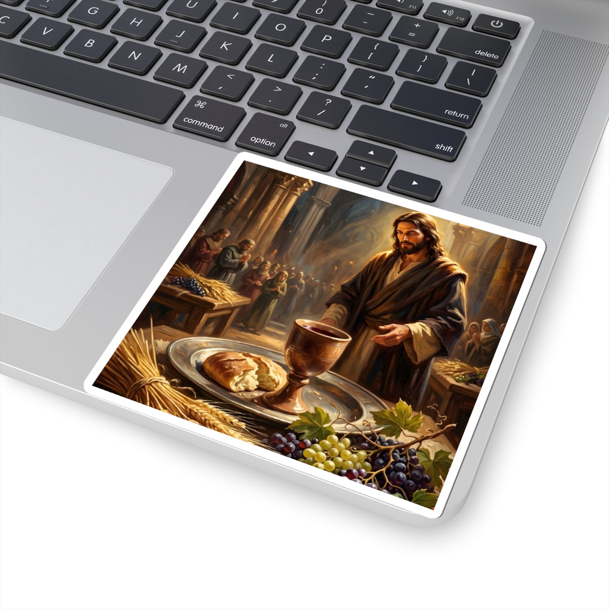 “The Harvest of Faith - Communion Still Life” - Sticker