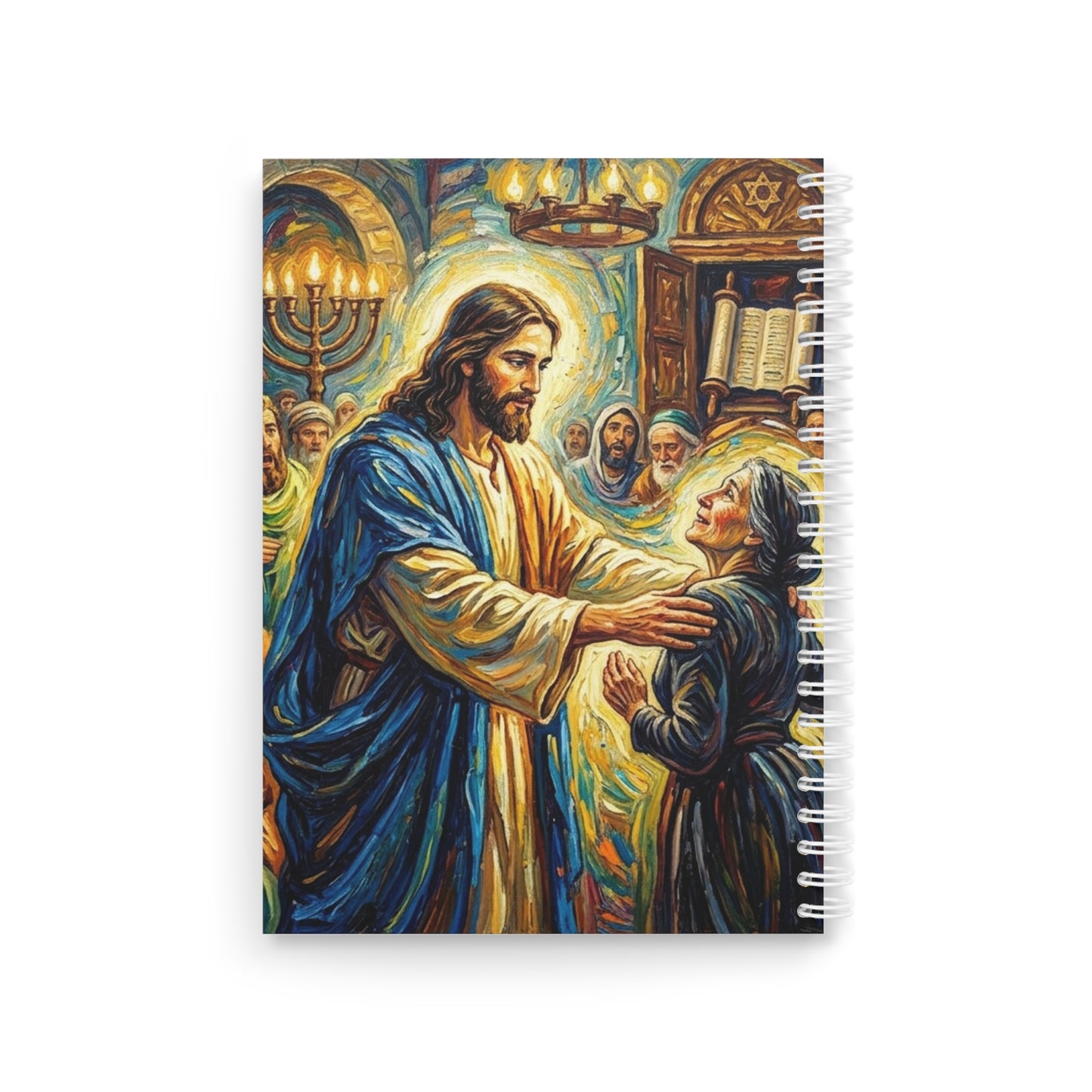 “He Is Loosed - Freedom from 18 Years of Suffering” - Spiral Notebook
