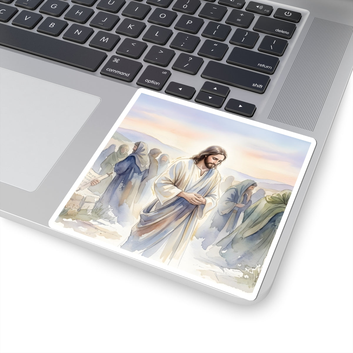 Isaiah prophesying the suffering servant - Sticker