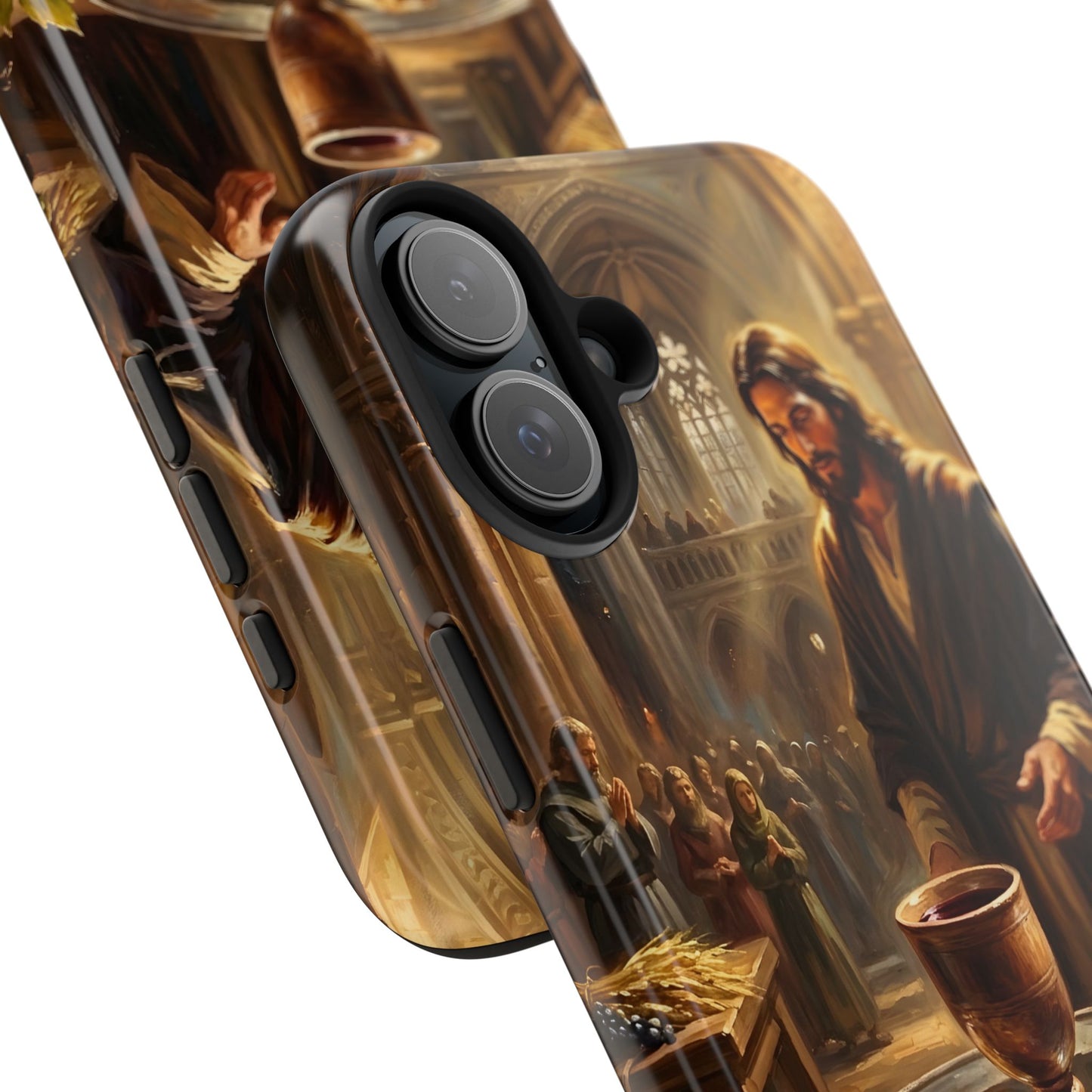 “The Harvest of Faith - Communion Still Life” - Phone Case