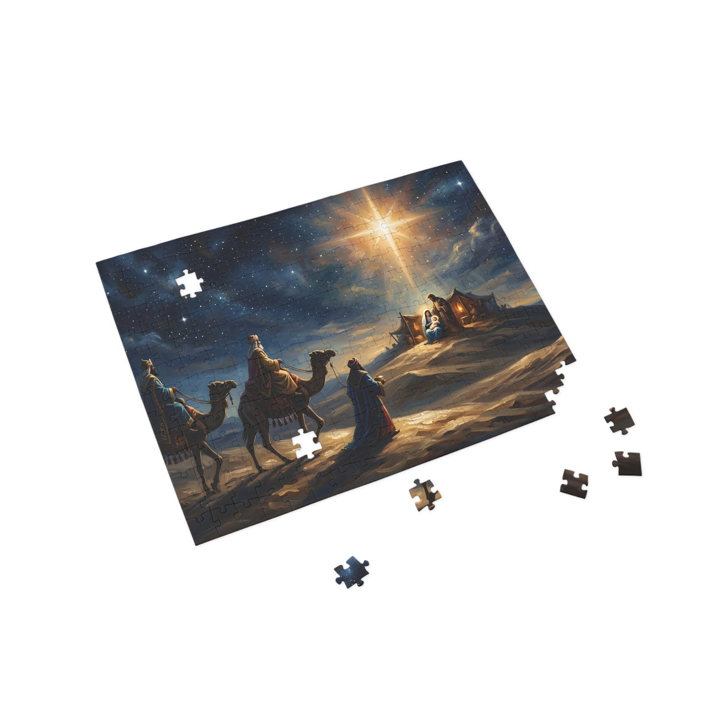 “Journey to the King - Wise Men Seek the Christ Child” - Jigsaw Puzzle