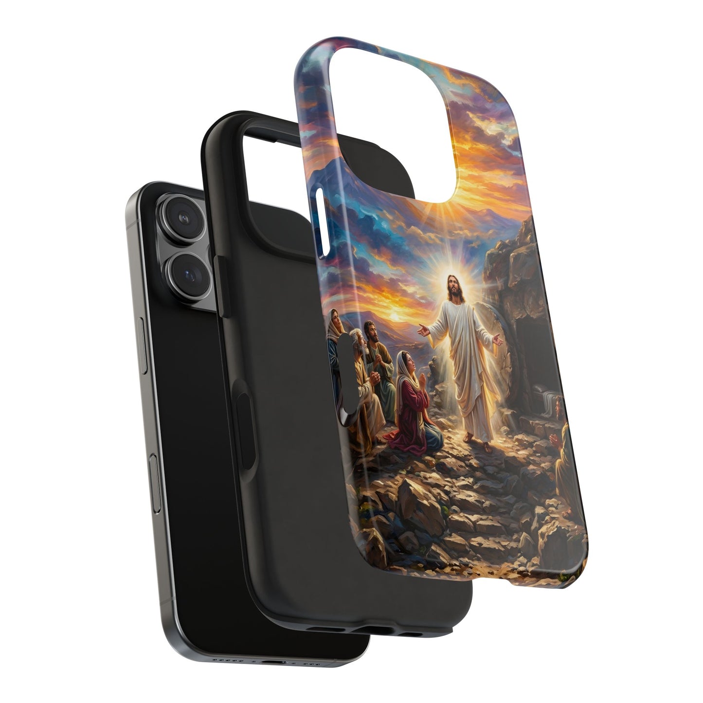 “He Is Risen - The Empty Tomb at Dawn” - Phone Case