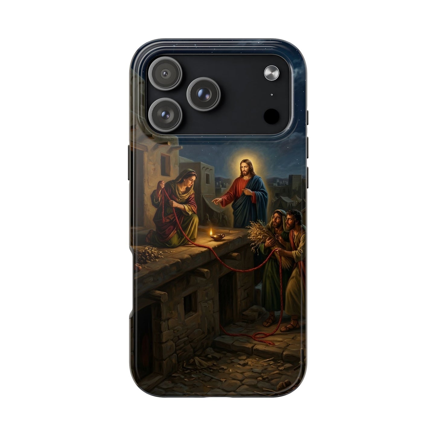 “Scarlet Cord - Rahab and the Spies” - Phone Case