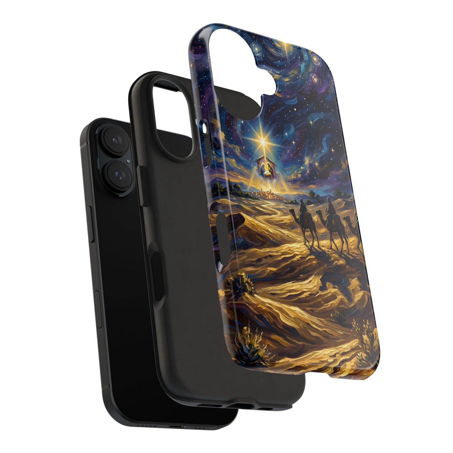 “Journey to Bethlehem - Wise Men Follow the Star” - Phone Case