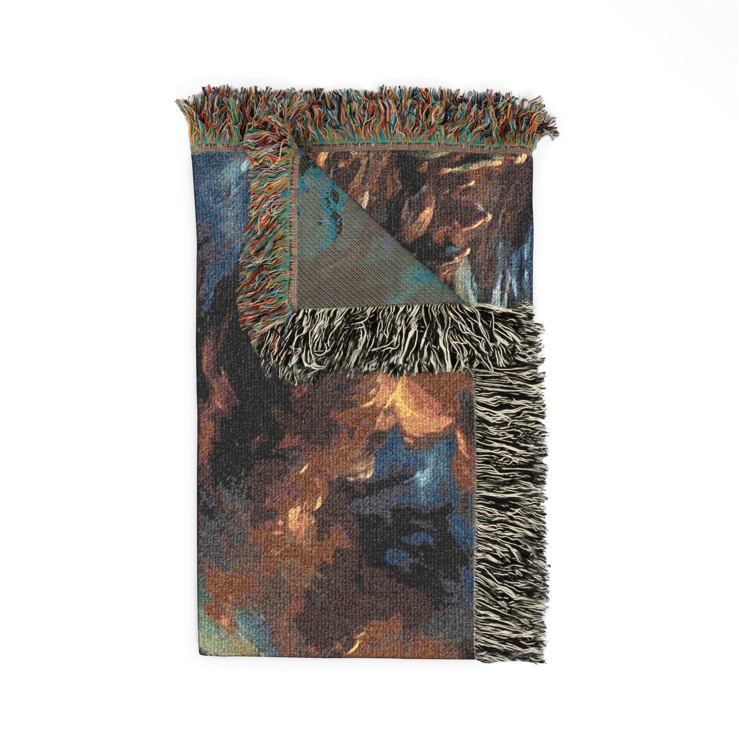 “Coat of Many Colors - Joseph's Enduring Faith” - Woven Blanket