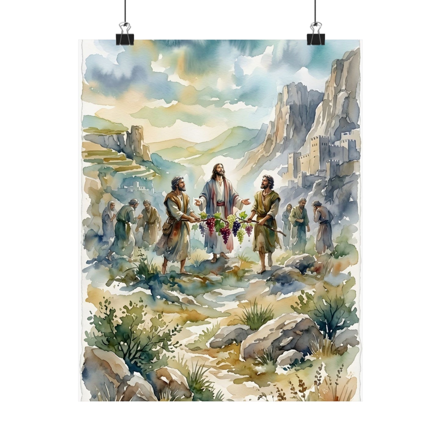 “Promised Land - The Spies Return from Canaan” - Poster