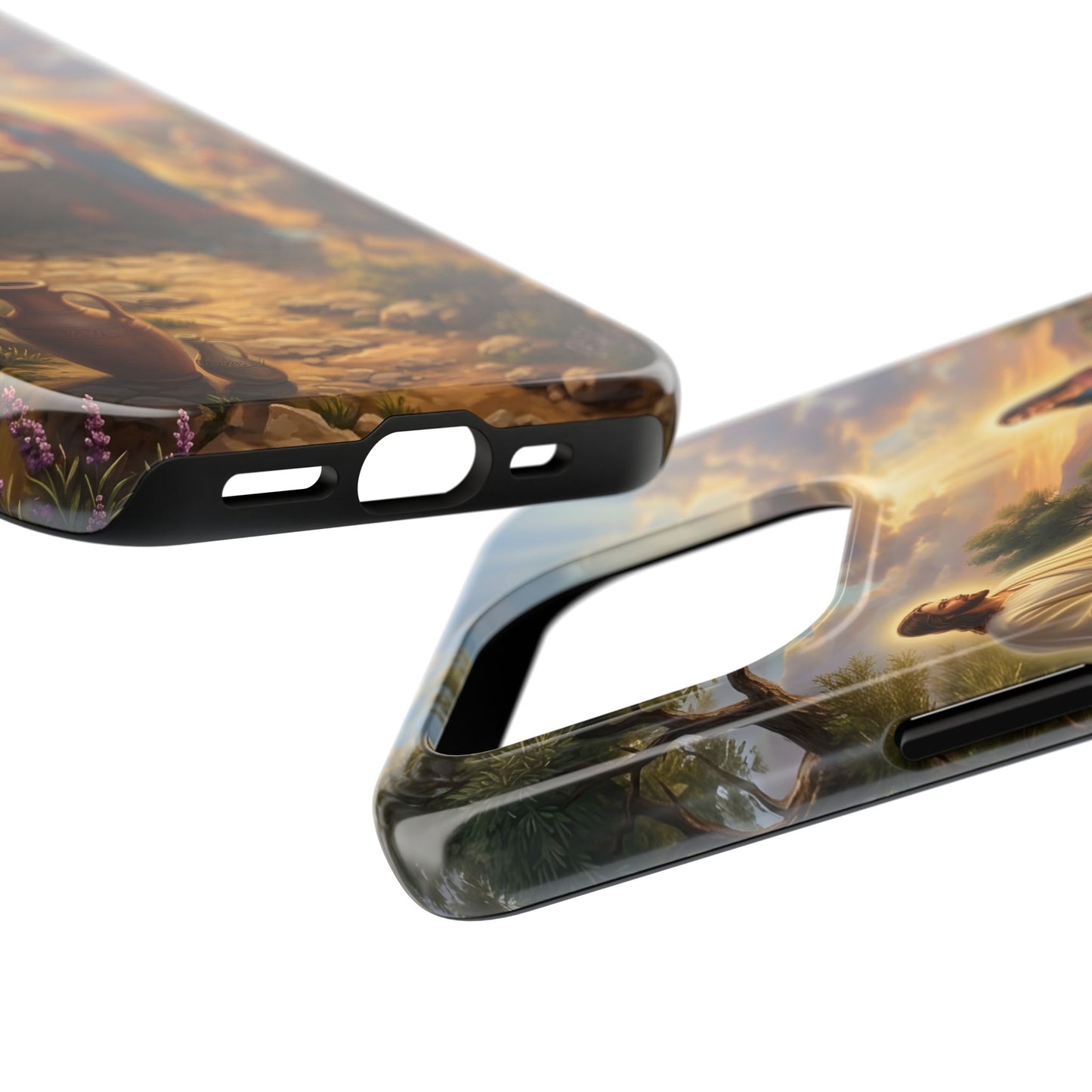 “Providence Unveiled - Rebekah at the Well” - Phone Case