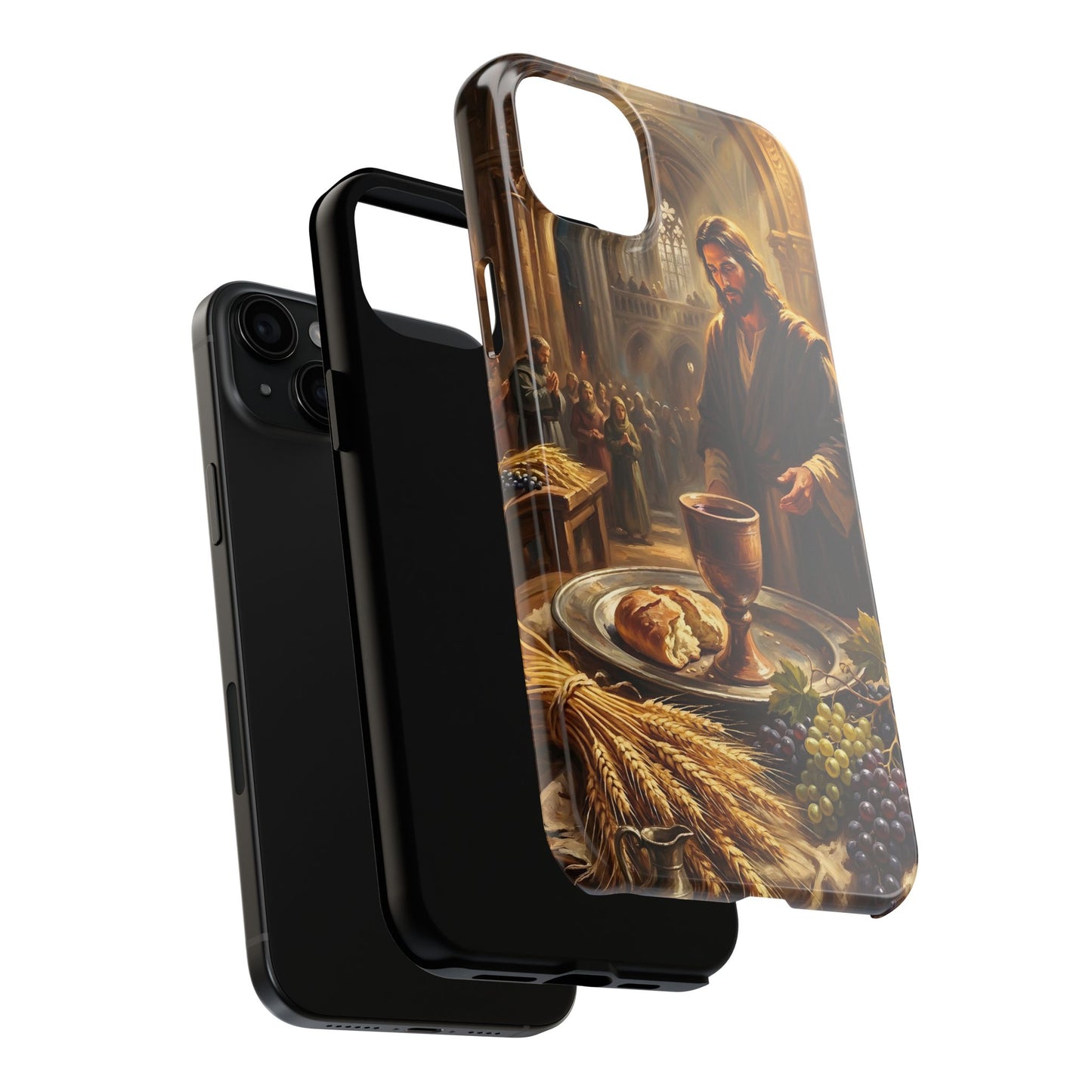 “The Harvest of Faith - Communion Still Life” - Phone Case
