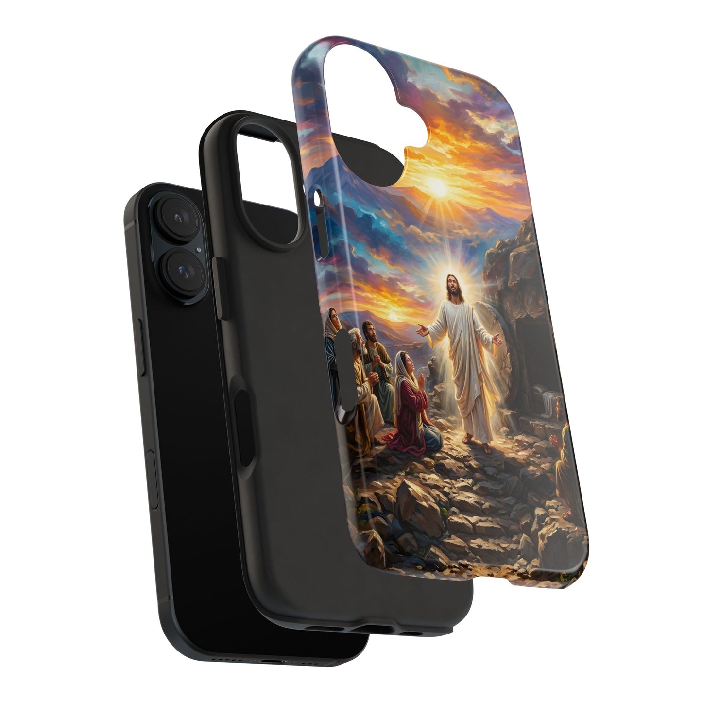 “He Is Risen - The Empty Tomb at Dawn” - Phone Case