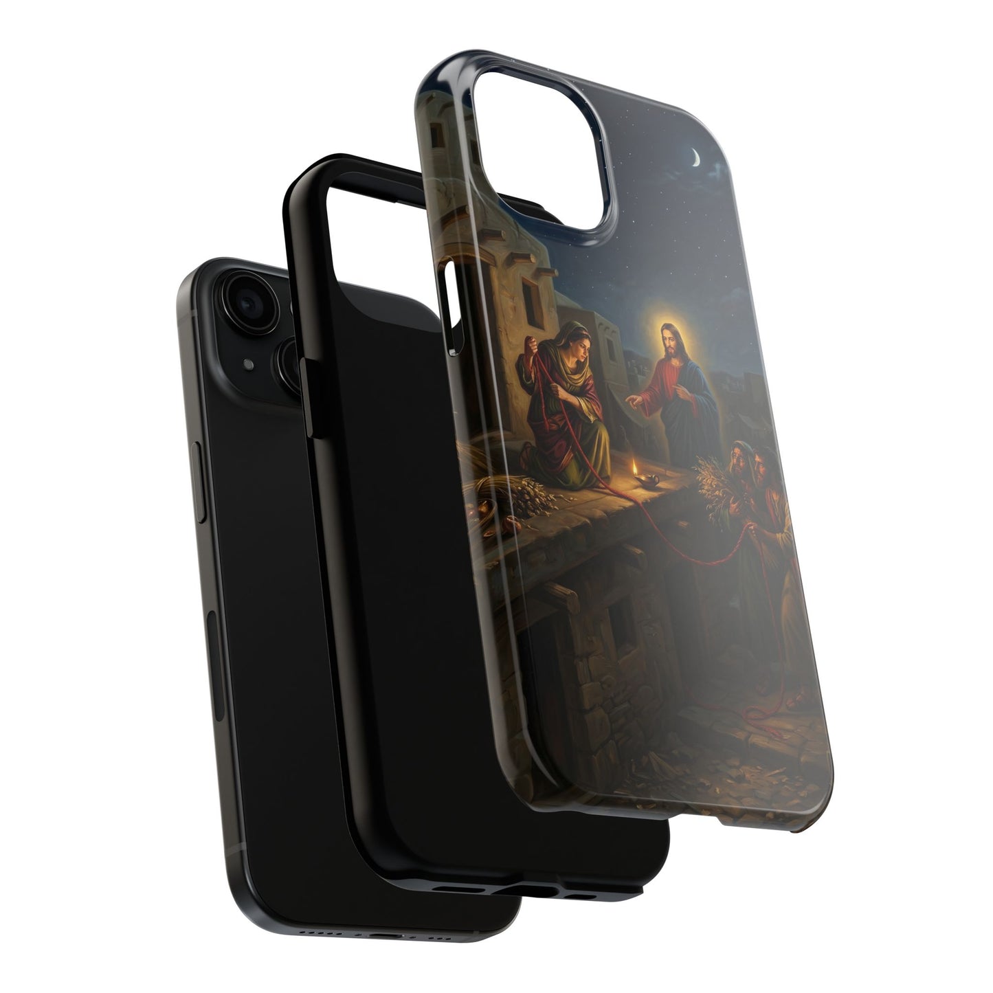 “Scarlet Cord - Rahab and the Spies” - Phone Case