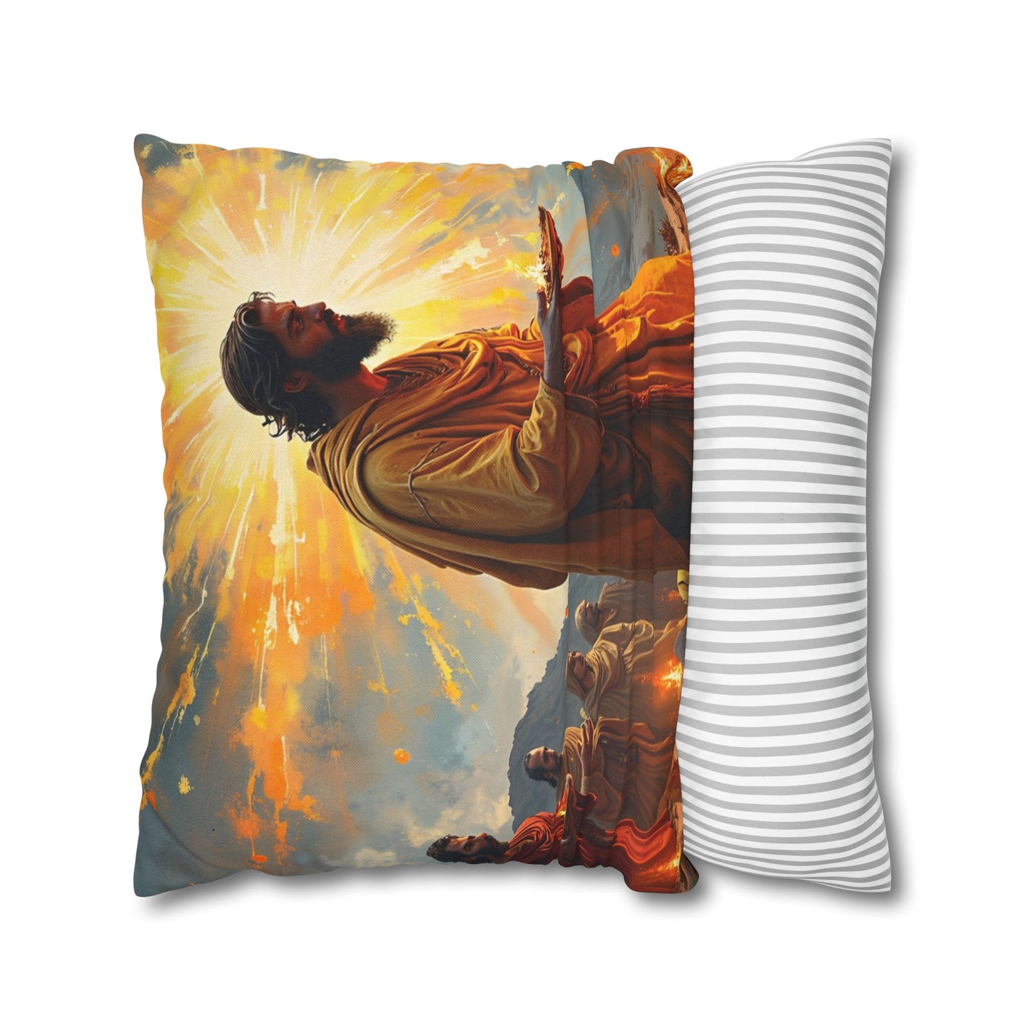 “Righteous Offering - Cain and Abel's Sacrifices” - Pillowcase