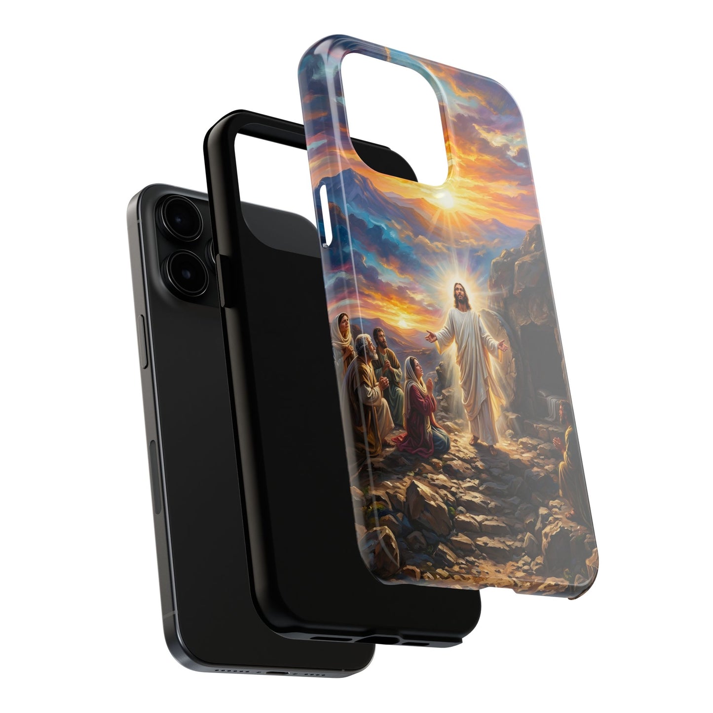 “He Is Risen - The Empty Tomb at Dawn” - Phone Case