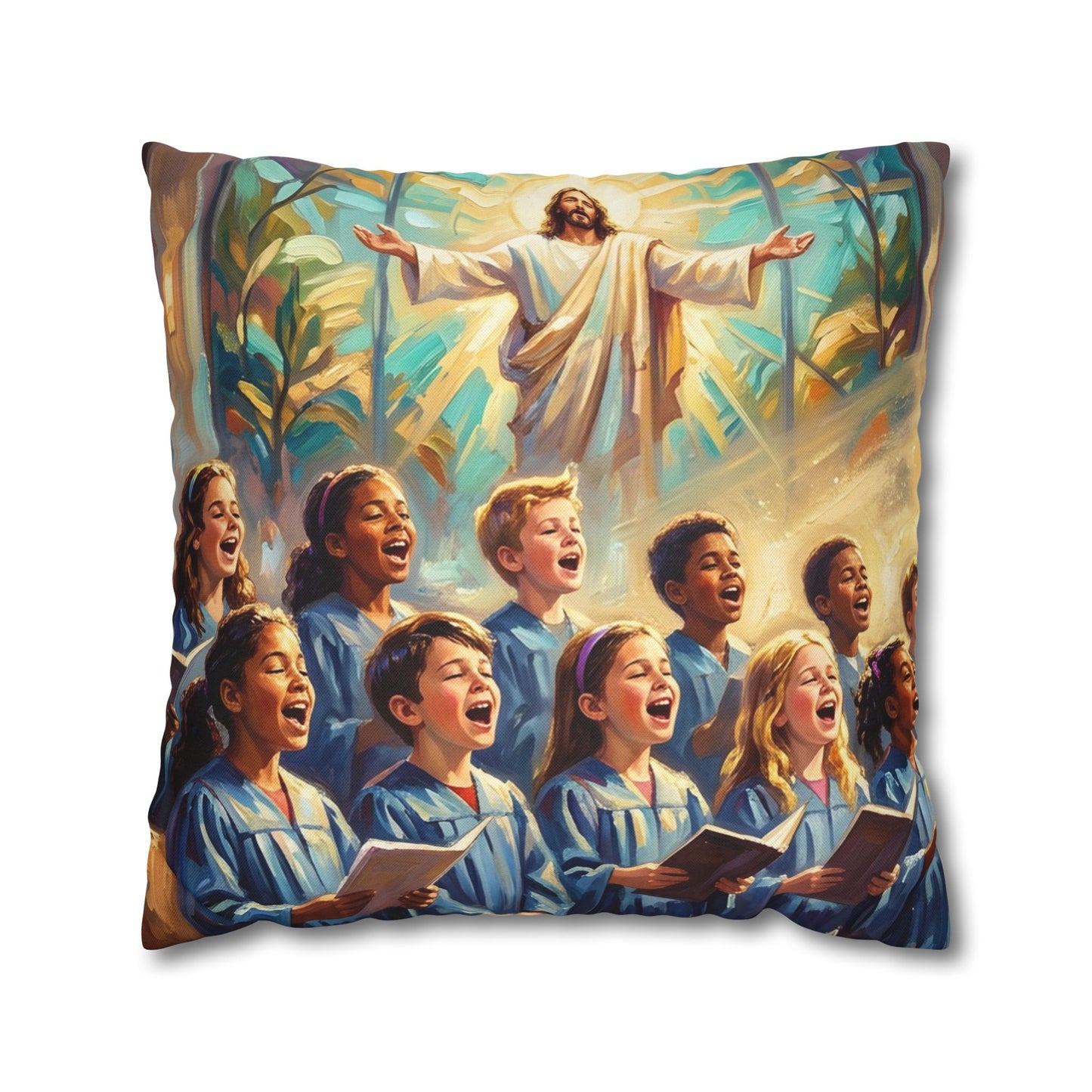 “Make a Joyful Noise - Children Sing Praise” - Pillowcase