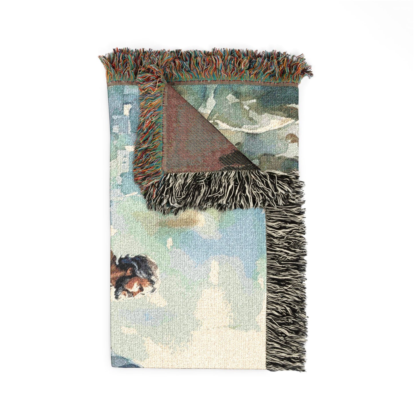 “Promised Land - The Spies Return from Canaan” - Woven Blanket