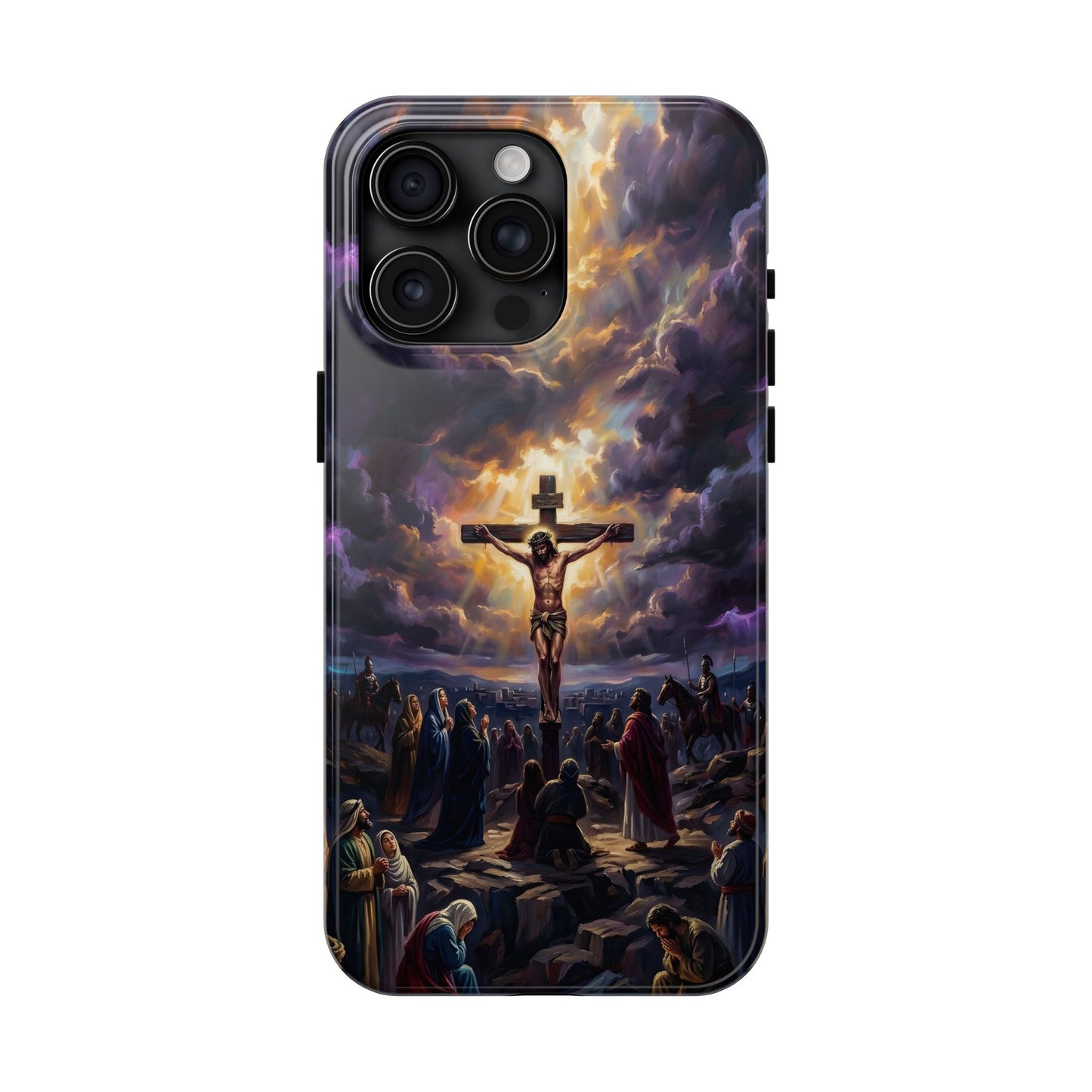 “It Is Finished - The Crucifixion at Calvary” - Phone Case