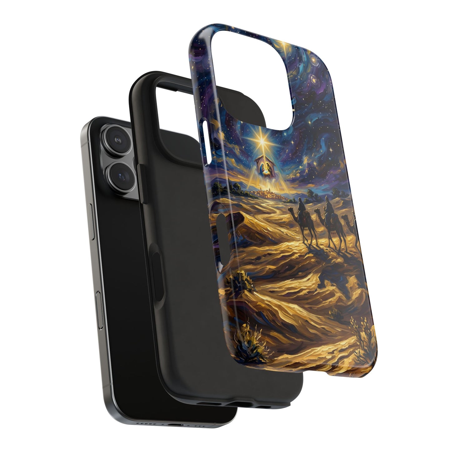 “Journey to Bethlehem - Wise Men Follow the Star” - Phone Case