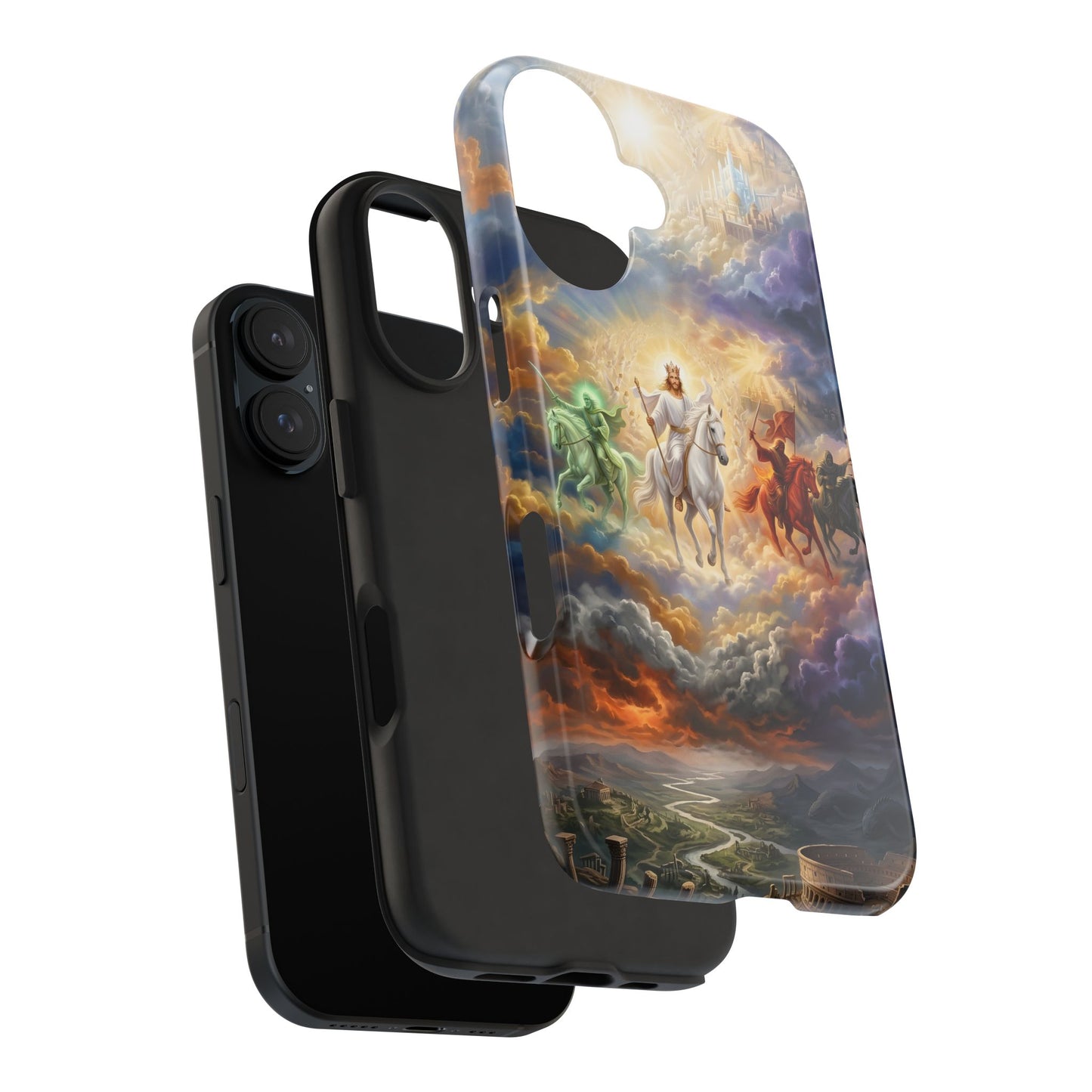 “Behold, A Pale Horse - The Four Horsemen” - Phone Case