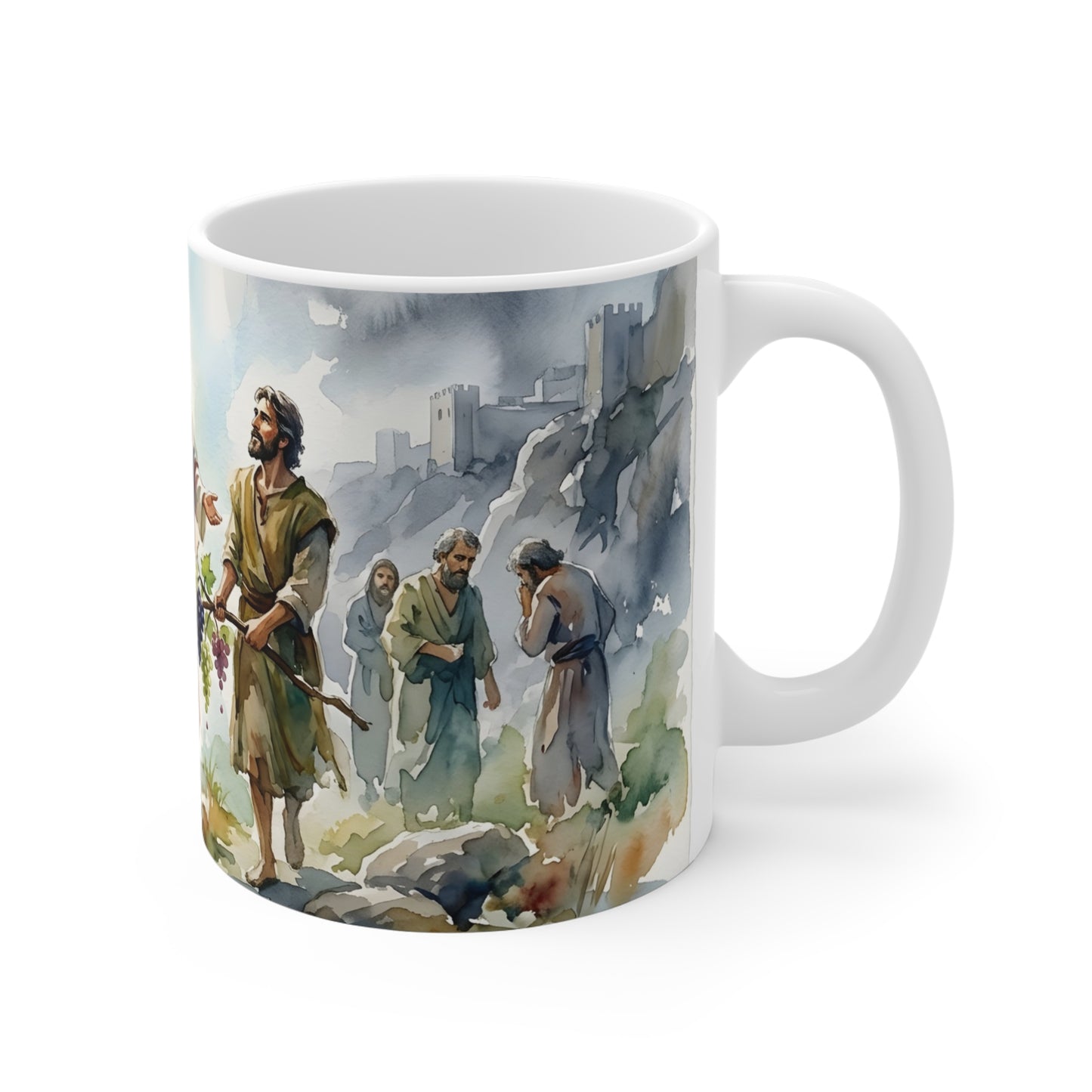“Promised Land - The Spies Return from Canaan” - Coffee Mug